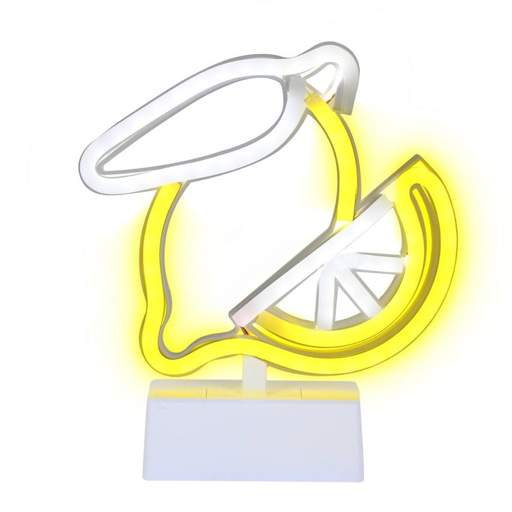 FUN DAY Lemon Neon Light Table Lamp